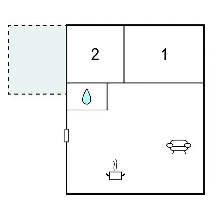 아파트 2 Bedroom Cozy In 풀라